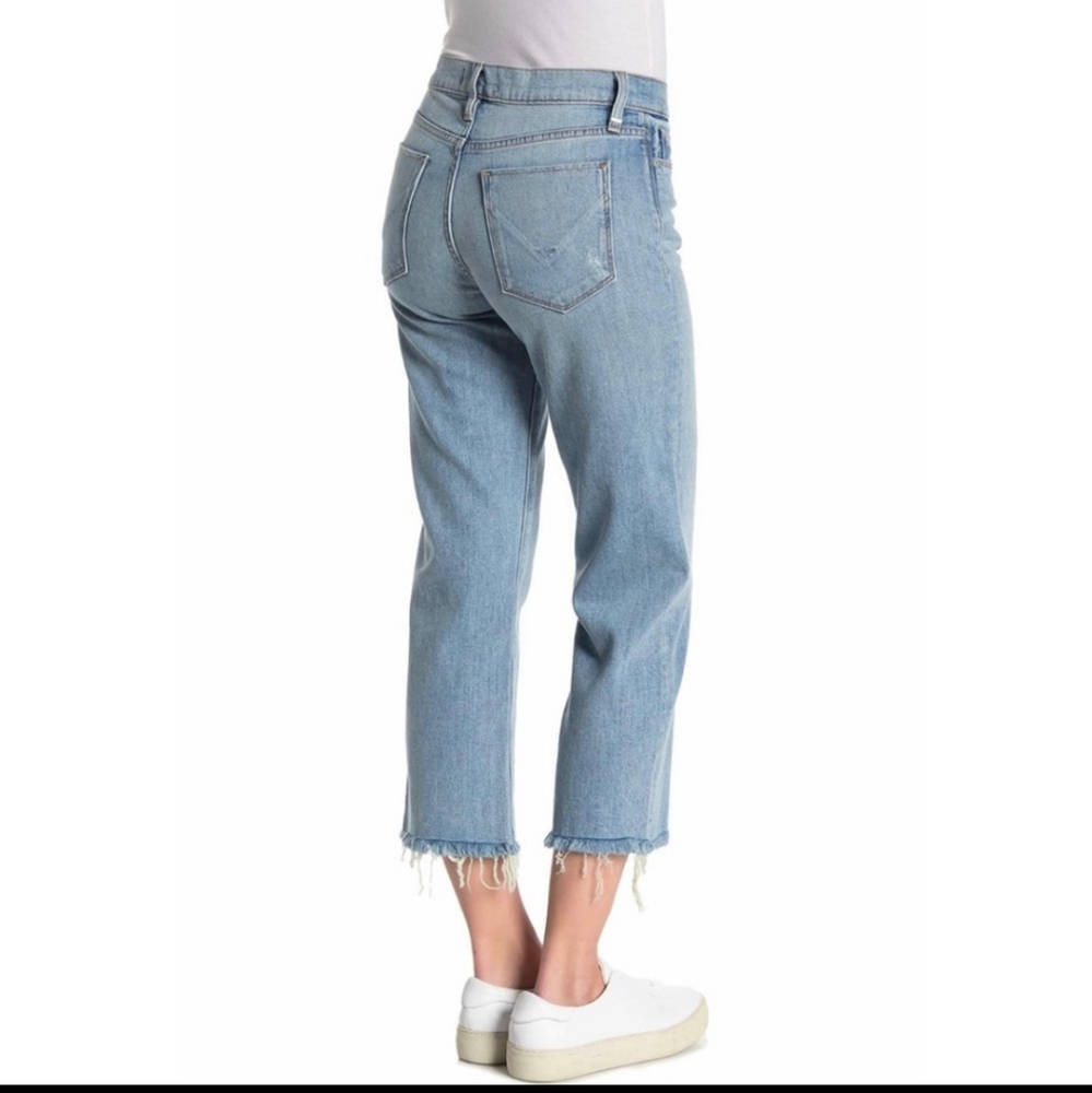 HP⚡NWT Hudson Jeans | Stella Midrise Crop Straight - Picture 4 of 15